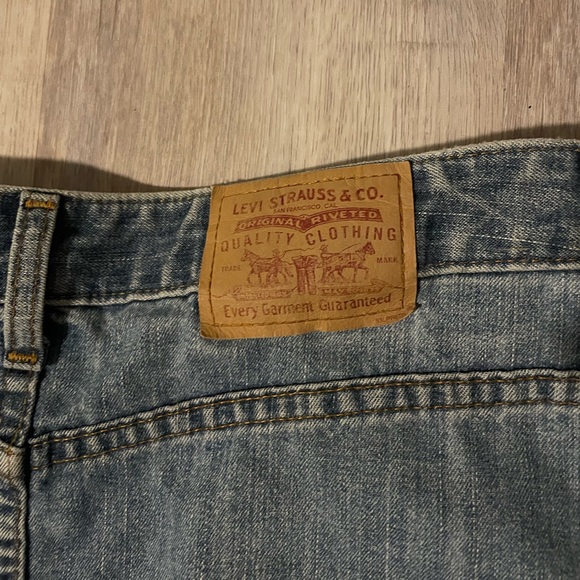 Vintage Levi Jean skirt - Picture 3 of 4